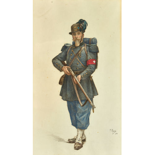 LOUIS FR�D�RIC ROUGE : 'Carabinier' (DOBIASCHOFSKY AUKTIONEN AG)