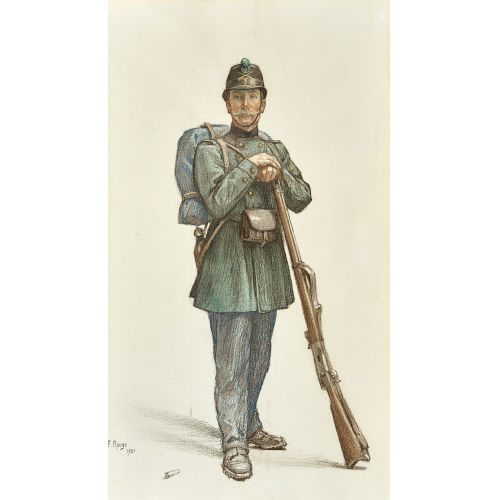 LOUIS FR�D�RIC ROUGE : Carabinier (DOBIASCHOFSKY AUKTIONEN AG)