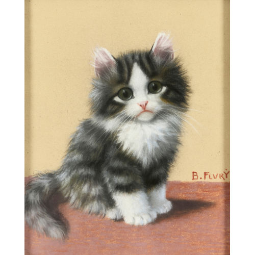 BURKHARD (GEN. KATZEN-FLURY) FLURY : K�tzchen (DOBIASCHOFSKY AUKTIONEN AG)