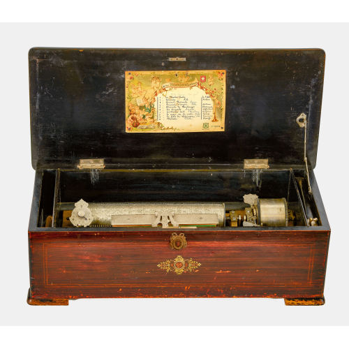 WALZENSPIELDOSE : Sainte-Croix, um 1890 (Mermod Fr�res) (DOBIASCHOFSKY AUKTIONEN AG)