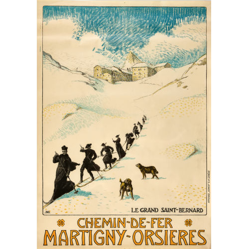 ALBERT MURET : 'Chemin-de-Fer Martigny-Orsi�res' (DOBIASCHOFSKY AUKTIONEN AG)