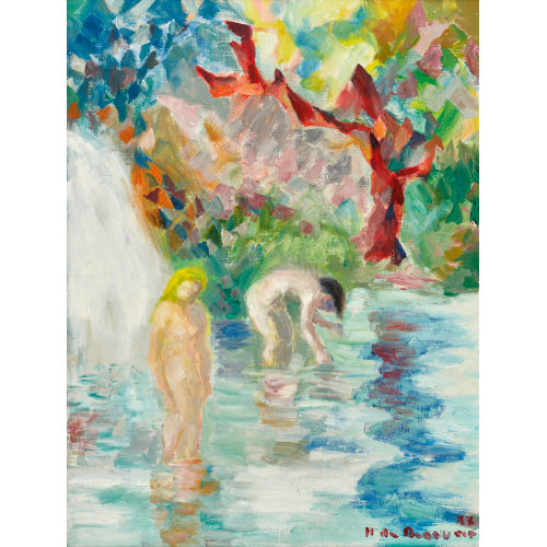H�L�NE DE BEAUVOIR : 'La cascade' (DOBIASCHOFSKY AUKTIONEN AG)