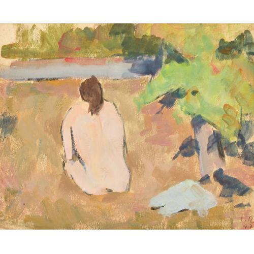 CARL ROESCH : Sitzende (DOBIASCHOFSKY AUKTIONEN AG)