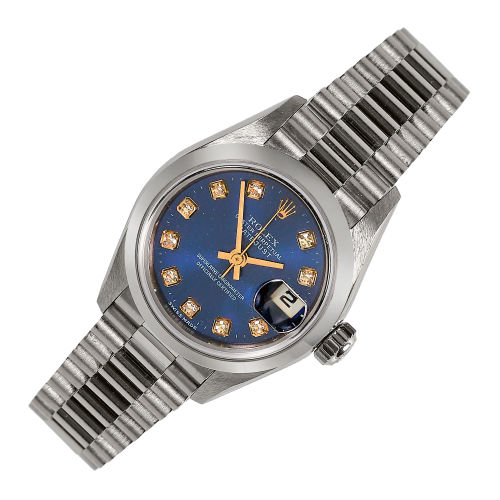 ROLEX : Damenarmbanduhr 'Oyster Perpetual Datejust' (DOBIASCHOFSKY AUKTIONEN AG)