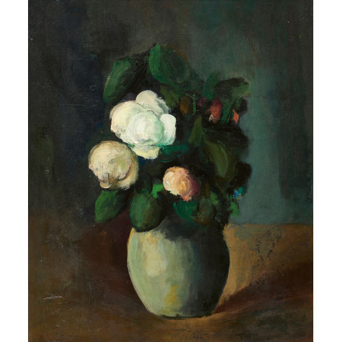JOHANN WILHELM VON TSCHARNER : Pfingstrosen in Vase (DOBIASCHOFSKY AUKTIONEN AG)