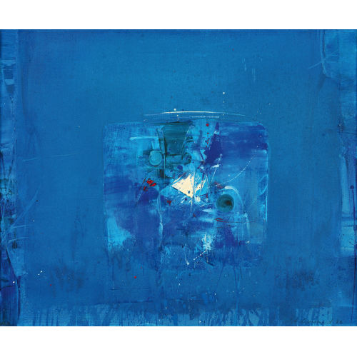 JEAN-FRAN�OIS COMMENT : 'Po�me bleu' (DOBIASCHOFSKY AUKTIONEN AG)