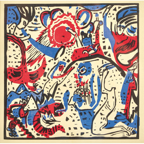 WASSILY KANDINSKY : 'Auferstehung' (DOBIASCHOFSKY AUKTIONEN AG)