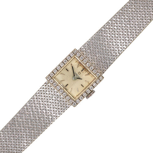 OMEGA : Vintage-Damenarmbanduhr (DOBIASCHOFSKY AUKTIONEN AG)