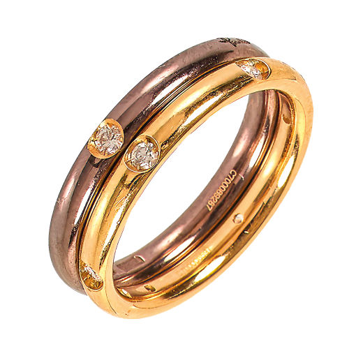 BRILLANT-RINGE : Pomellato, 'Lucciole', Mailand (DOBIASCHOFSKY AUKTIONEN AG)