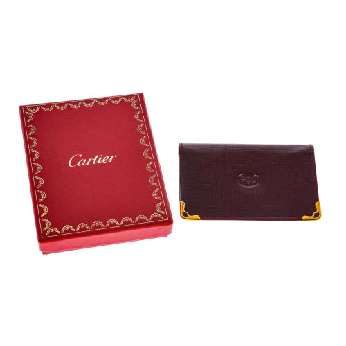 CARTIER : Kartenetui (DOBIASCHOFSKY AUKTIONEN AG)