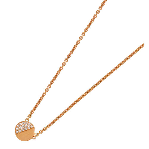 BRILLANT-ANH�NGER MIT KETTE : Bucherer, Luzern (DOBIASCHOFSKY AUKTIONEN AG)