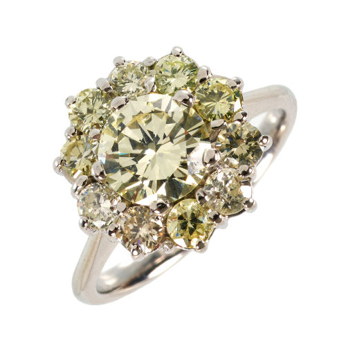BRILLANT-RING : (DOBIASCHOFSKY AUKTIONEN AG)