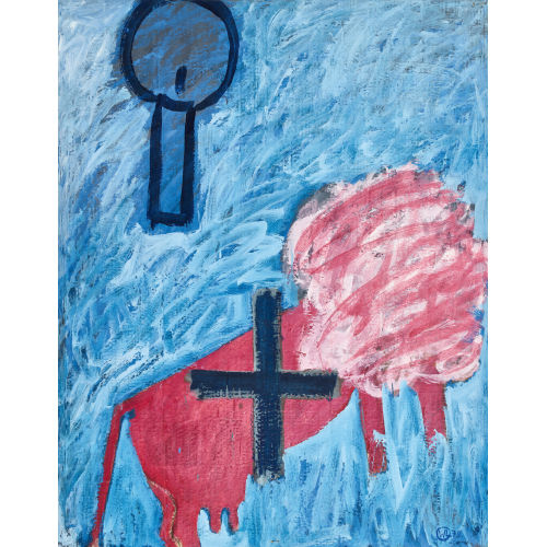 WERNER OTTO LEUENBERGER : 'Licht + Zeichen' (aus der Serie 'Lichter') (DOBIASCHOFSKY AUKTIONEN AG)