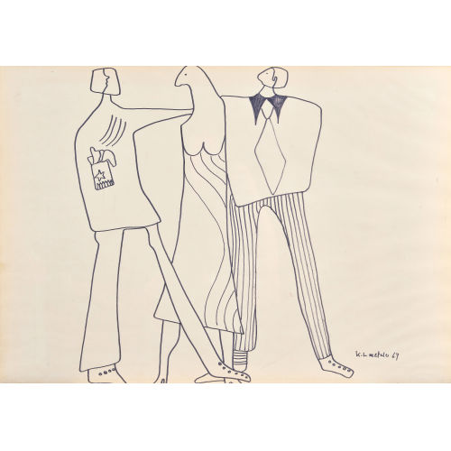 KURT LAURENZ METZLER : Figurentrio (DOBIASCHOFSKY AUKTIONEN AG)