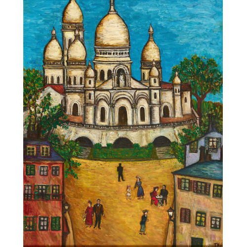 TAMARA VOLTZ : Sacr�-Coeur de Montmartre (DOBIASCHOFSKY AUKTIONEN AG)