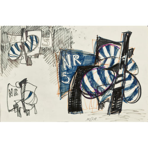 WILFRID MOSER : 'Nr. 5' (DOBIASCHOFSKY AUKTIONEN AG)