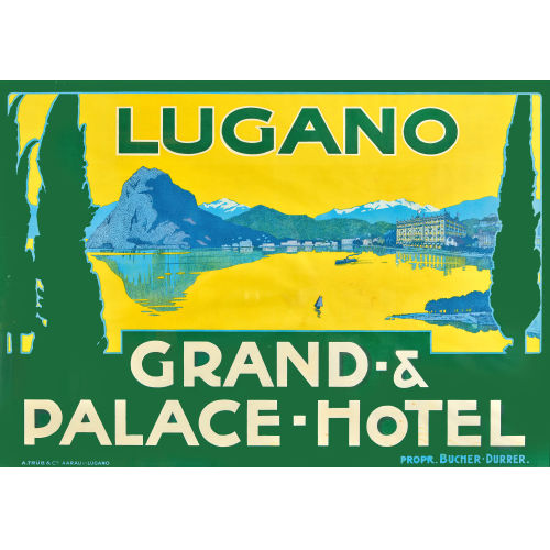 ANONYM : 'Lugano Grand- & Palace-Hotel' (DOBIASCHOFSKY AUKTIONEN AG)