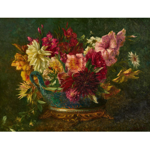 CHRISTIAN PIEPER : Blumenstillleben (DOBIASCHOFSKY AUKTIONEN AG)