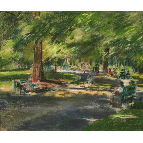 WLADIMIR (EIGTL. SAGALOWITZ SAGAL : Sommerlicher Park (DOBIASCHOFSKY AUKTIONEN AG)
