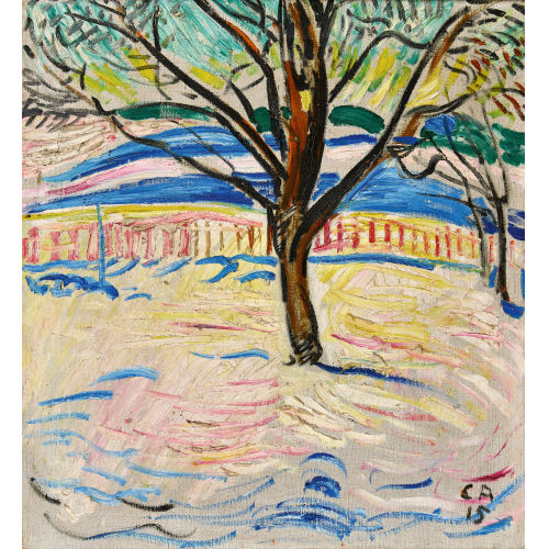 CUNO AMIET : 'Winterlandschaft II' (DOBIASCHOFSKY AUKTIONEN AG)
