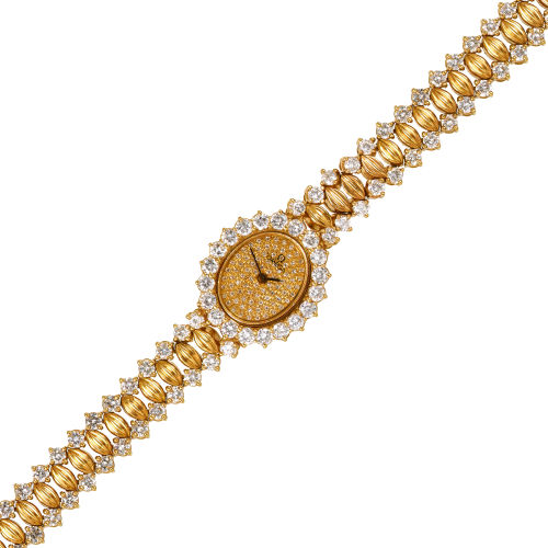 OMEGA : Damenarmbanduhr (DOBIASCHOFSKY AUKTIONEN AG)