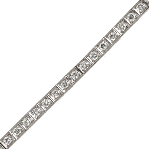 BRILLANT-BRACELET : (DOBIASCHOFSKY AUKTIONEN AG)