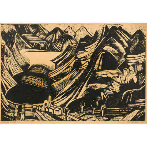 OTTO STAIGER : 'Tessiner Landschaft' (DOBIASCHOFSKY AUKTIONEN AG)
