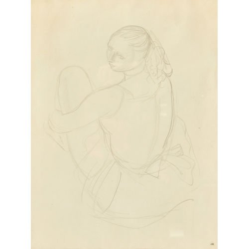 MAURICE BARRAUD : Femme assise (DOBIASCHOFSKY AUKTIONEN AG)