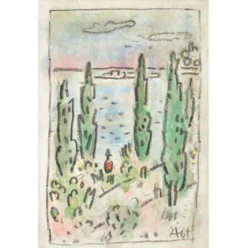 OTTO ABT : Am Strand (DOBIASCHOFSKY AUKTIONEN AG)