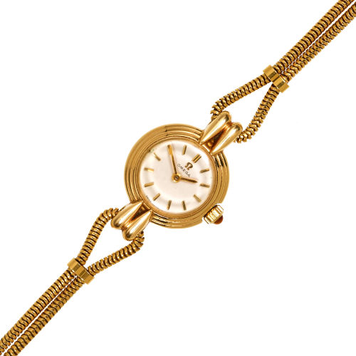 OMEGA : Damenarmbanduhr 'De Ville Tr�sor' (DOBIASCHOFSKY AUKTIONEN AG)
