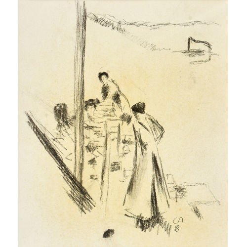CUNO AMIET : Frauen bei der Arbeit (DOBIASCHOFSKY AUKTIONEN AG)