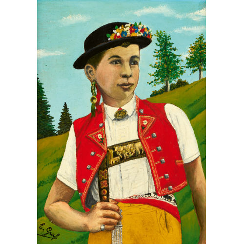 EMIL GRAF : Junger Appenzeller (DOBIASCHOFSKY AUKTIONEN AG)