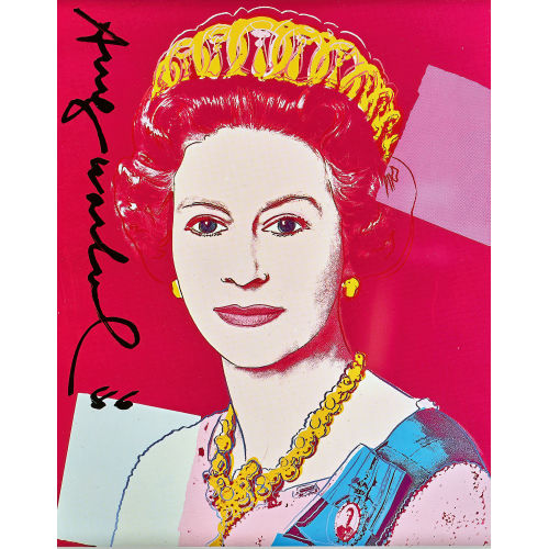 ANDY WARHOL : 'Queen Elizabeth II' (DOBIASCHOFSKY AUKTIONEN AG)