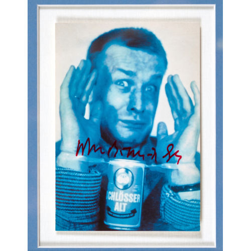 MARTIN KIPPENBERGER : Selbstbildnis (DOBIASCHOFSKY AUKTIONEN AG)