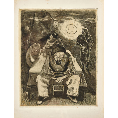 FRITZ EDUARD PAULI : 'Nach dem Fest' (DOBIASCHOFSKY AUKTIONEN AG)