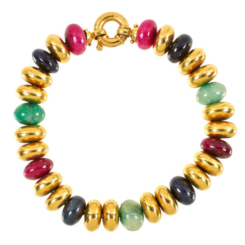 GOLD-BRACELET : (DOBIASCHOFSKY AUKTIONEN AG)