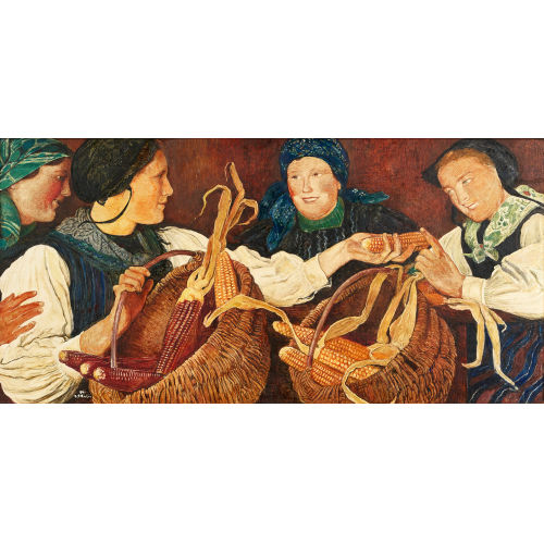 ERNEST BI�LER : Savi�sannes aux �pis de ma�s (DOBIASCHOFSKY AUKTIONEN AG)