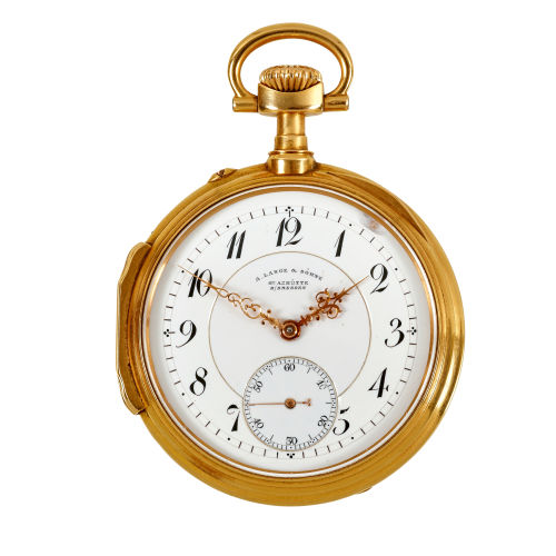 L�PINE-TASCHENUHR : A. Lange & S�hne, Glash�tte (DOBIASCHOFSKY AUKTIONEN AG)