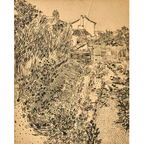 VINCENT VAN GOGH : Blumengarten (DOBIASCHOFSKY AUKTIONEN AG)