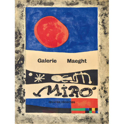 JOAN MIR� : 'Galerie Maeght Mir� oeuvres r�centes' (DOBIASCHOFSKY AUKTIONEN AG)