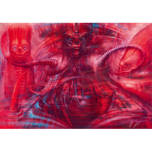 HR (EIGTL. GIGER GIGER : 'Victory V Satan' (DOBIASCHOFSKY AUKTIONEN AG)