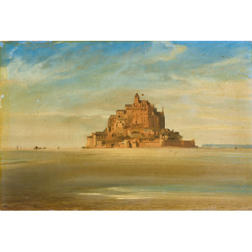 JOHANN JAKOB II ULRICH : Le Mont-Saint-Michel (DOBIASCHOFSKY AUKTIONEN AG)