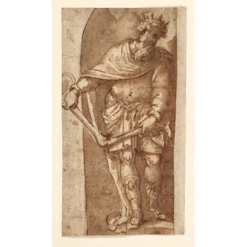POLIDORO DA CARAVAGGIO : K�nig als Nischenfigur (DOBIASCHOFSKY AUKTIONEN AG)