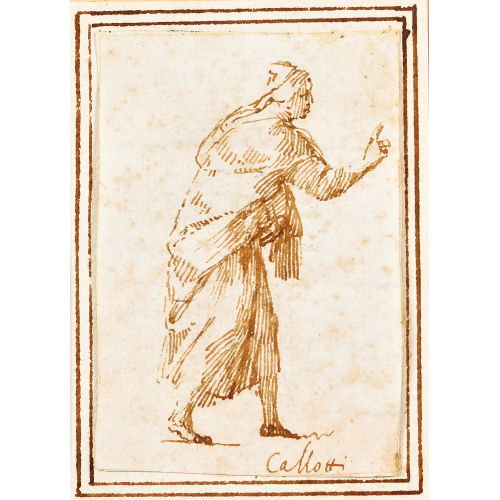 JACQUES CALLOT : Schreitende (DOBIASCHOFSKY AUKTIONEN AG)