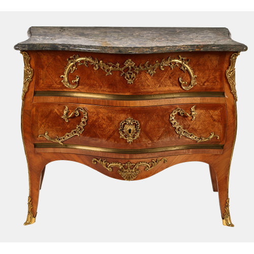 KOMMODE : Stil Louis XV, Bern, 20. Jh. (in der Art von Math�us Funk) (DOBIASCHOFSKY AUKTIONEN AG)