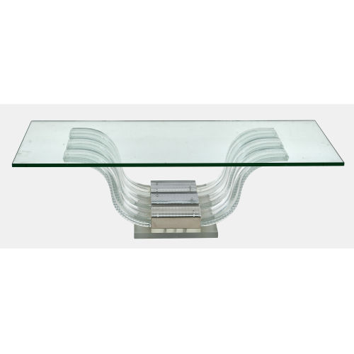 LALIQUE : Couchtisch 'Perles d'eau' (DOBIASCHOFSKY AUKTIONEN AG)