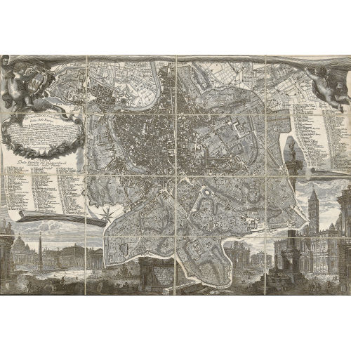 GIOVANNI BATTISTA NOLLI : 'La topografia di Roma di Gio Battista Nolli' (DOBIASCHOFSKY AUKTIONEN AG)