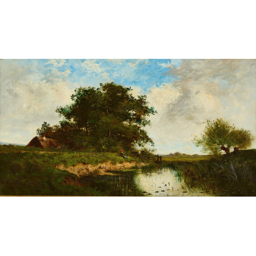 GEORGES C. CATOIR : 'Paysage Normand' (DOBIASCHOFSKY AUKTIONEN AG)