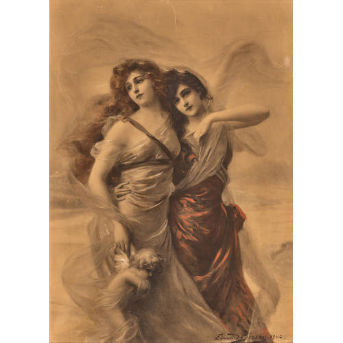 �DOUARD BISSON : Les messagers de l'amour/La capture de l'amour (DOBIASCHOFSKY AUKTIONEN AG)