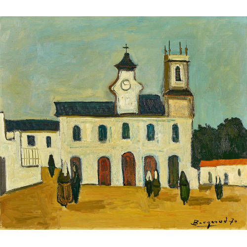GEORGES BORGEAUD : '�glise' (DOBIASCHOFSKY AUKTIONEN AG)